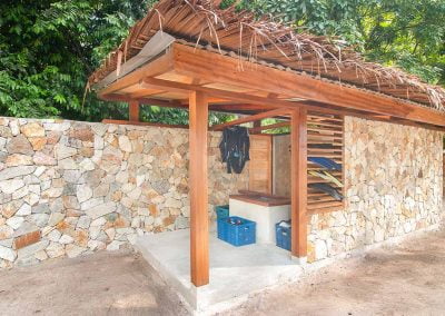 Each Villa has Private Dive Center