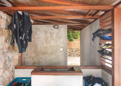 Each Villa has Private Dive Center