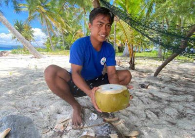 Fresh Coconut - Island Hopping & Cruising